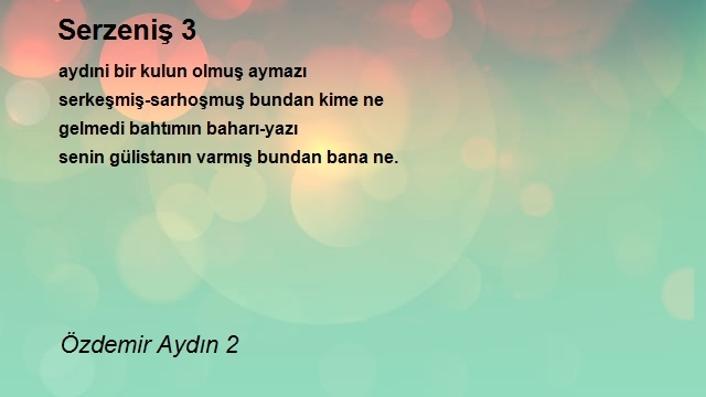 Özdemir Aydın 2