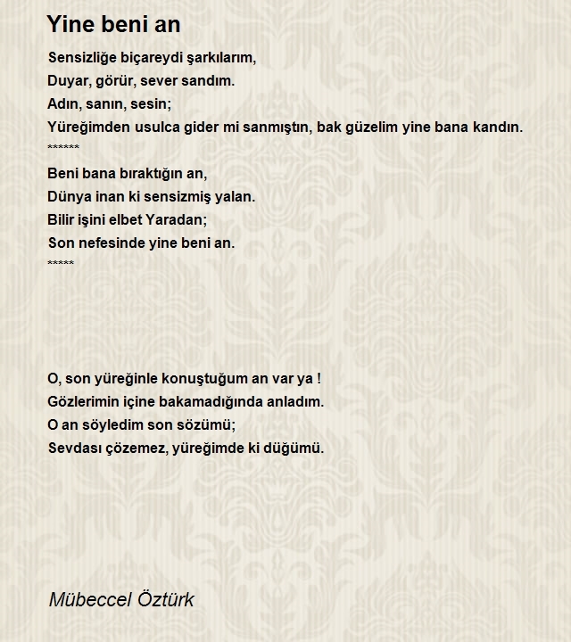 Mübeccel Öztürk