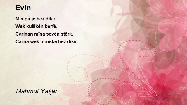 Mahmut Yaşar