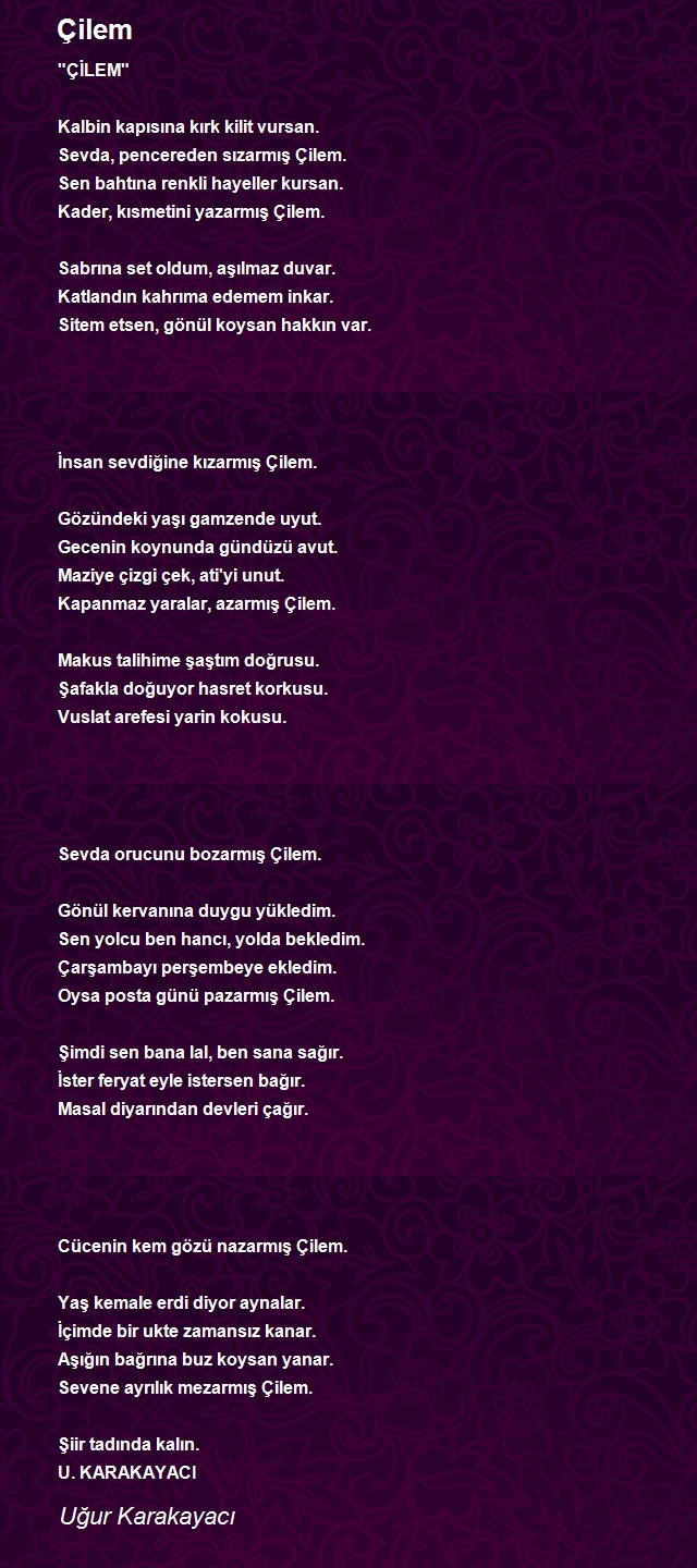 Uğur Karakayacı