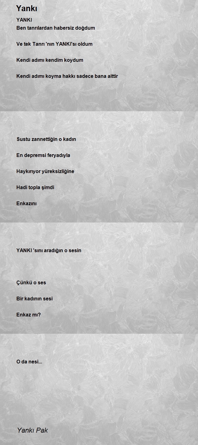 Yankı Pak