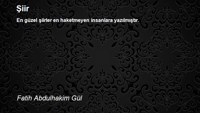 Fatih Abdulhakim Gül
