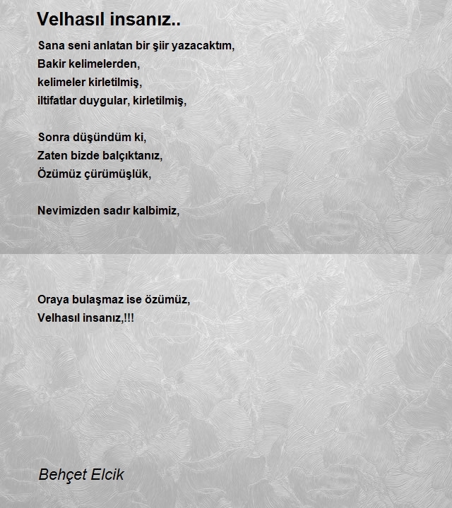 Behçet Elcik