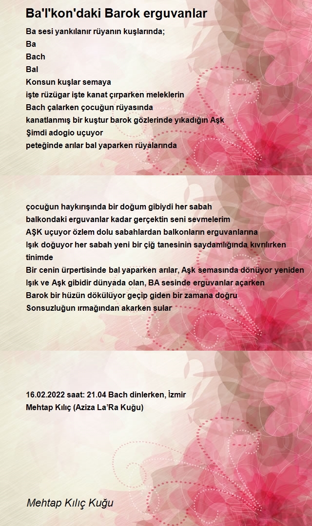 Mehtap Kılıç Aziza Lara