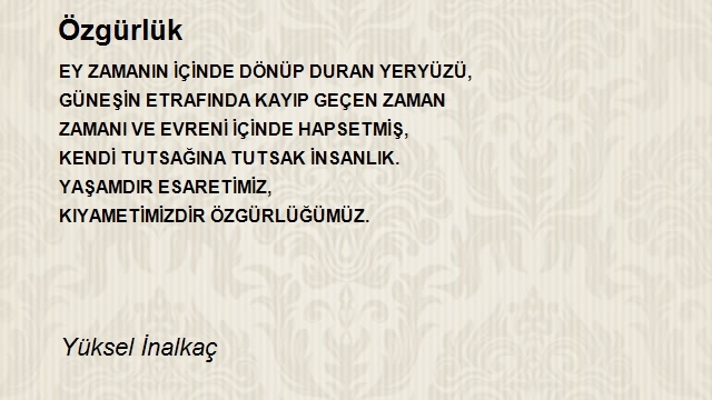 Yüksel İnalkaç