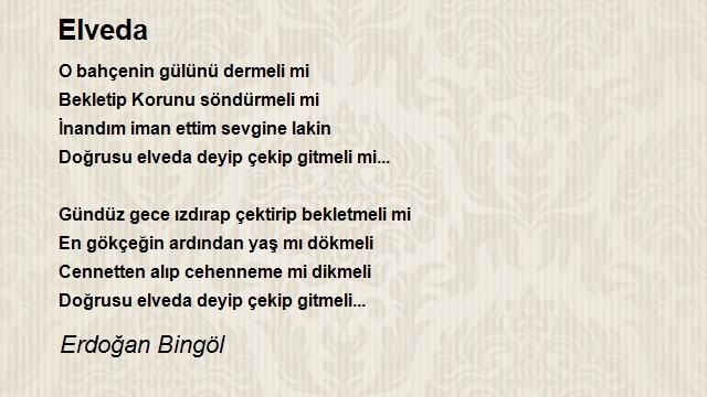 Erdoğan Bingöl