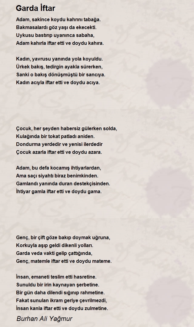 Burhan Ali Yağmur