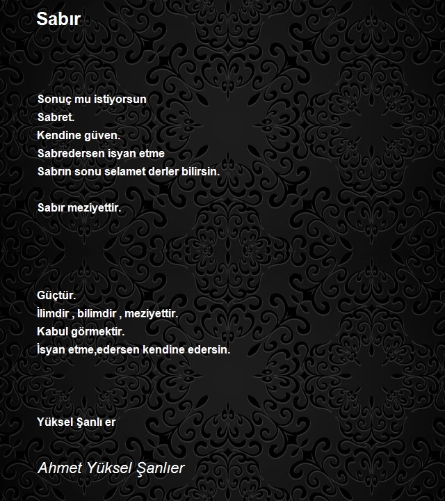 Ahmet Yüksel Şanlıer