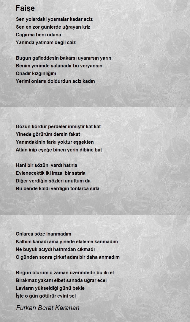 Furkan Berat Karahan