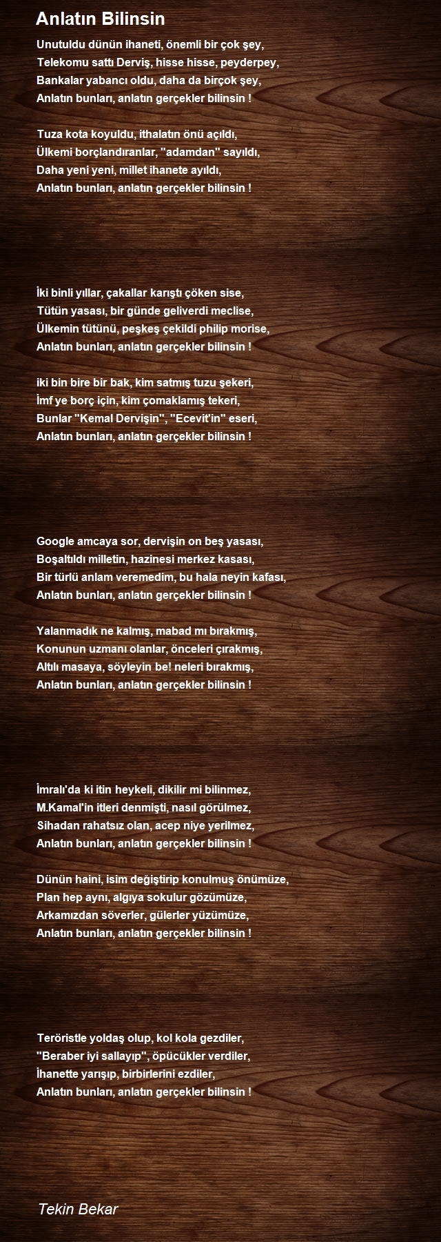 Tekin Bekar