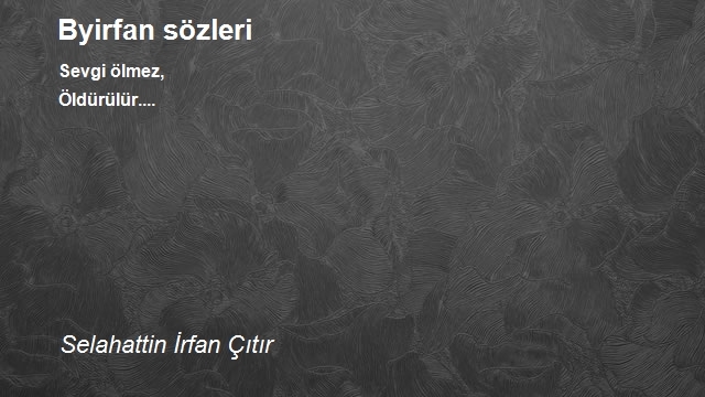 Selahattin İrfan Çıtır