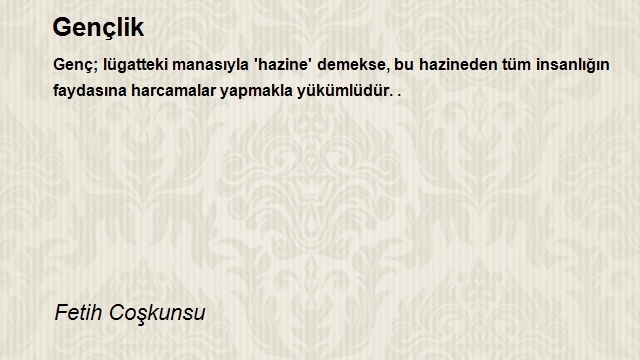 Fetih Coşkunsu