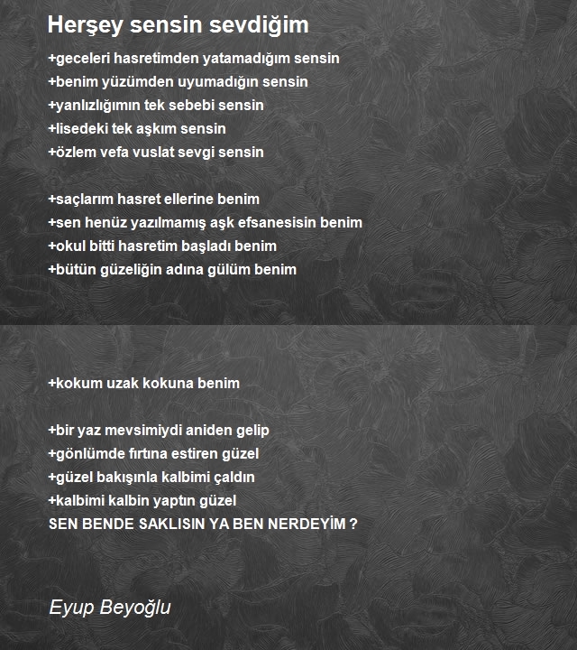 Eyup Beyoğlu