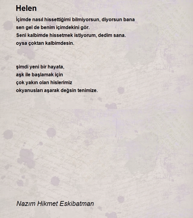 Nazım Hikmet Eskibatman