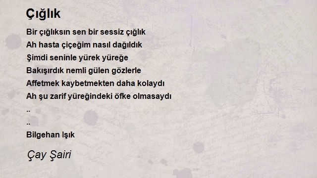 Çay Şairi