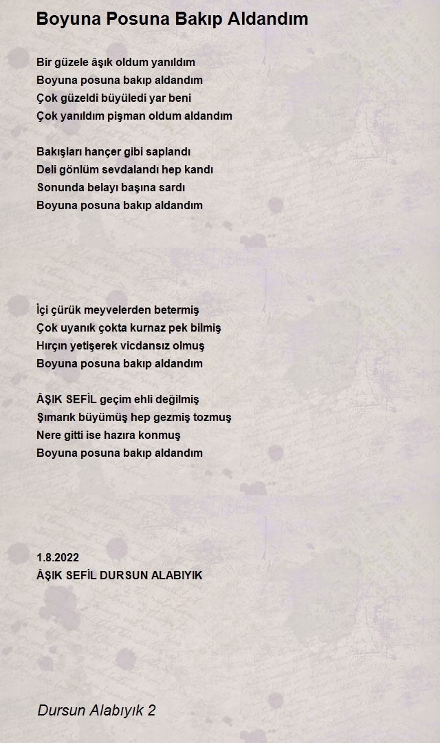 Dursun Alabıyık 2