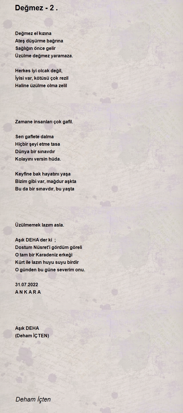 Deham İçten