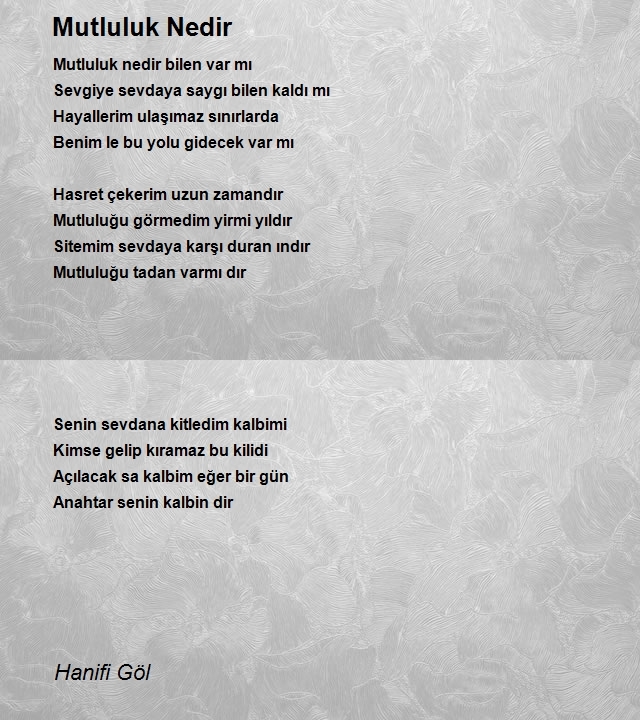Hanifi Göl
