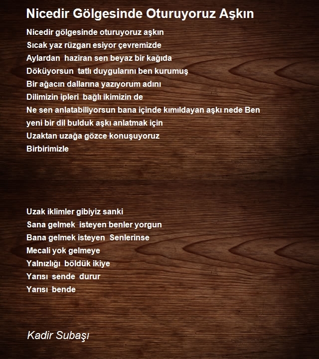 Kadir Subaşı