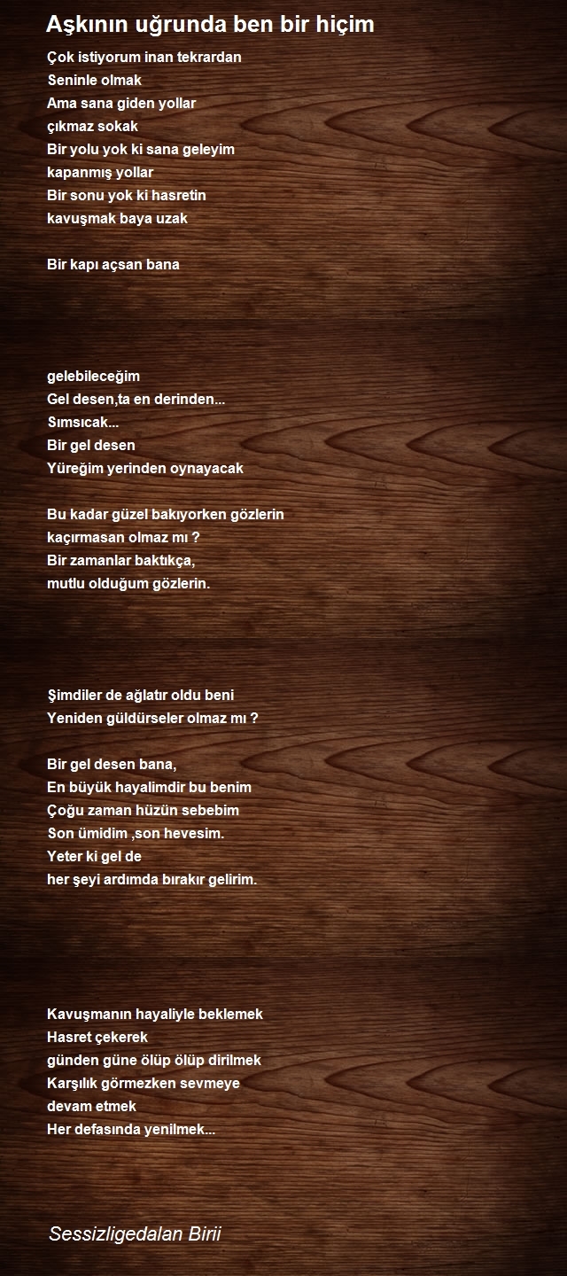 Sessizligedalan Birii