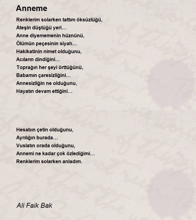 Ali Faik Bak