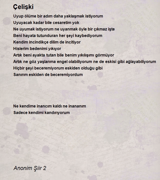 Anonim Siir 2