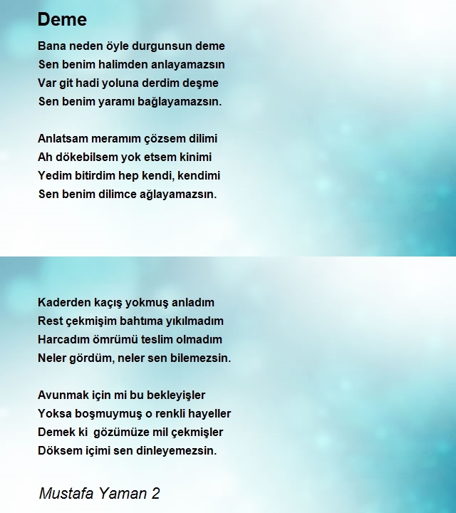 Mustafa Yaman 2