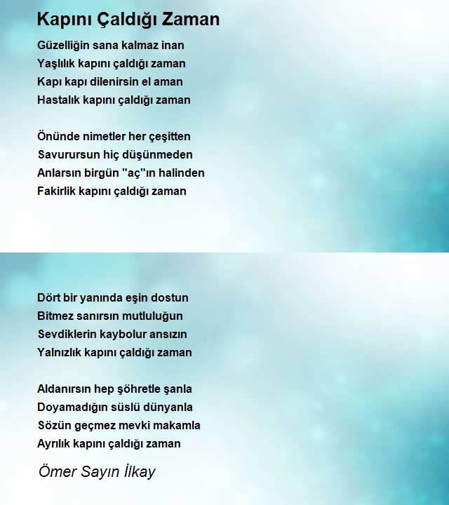 Ömer Sayın İlkay