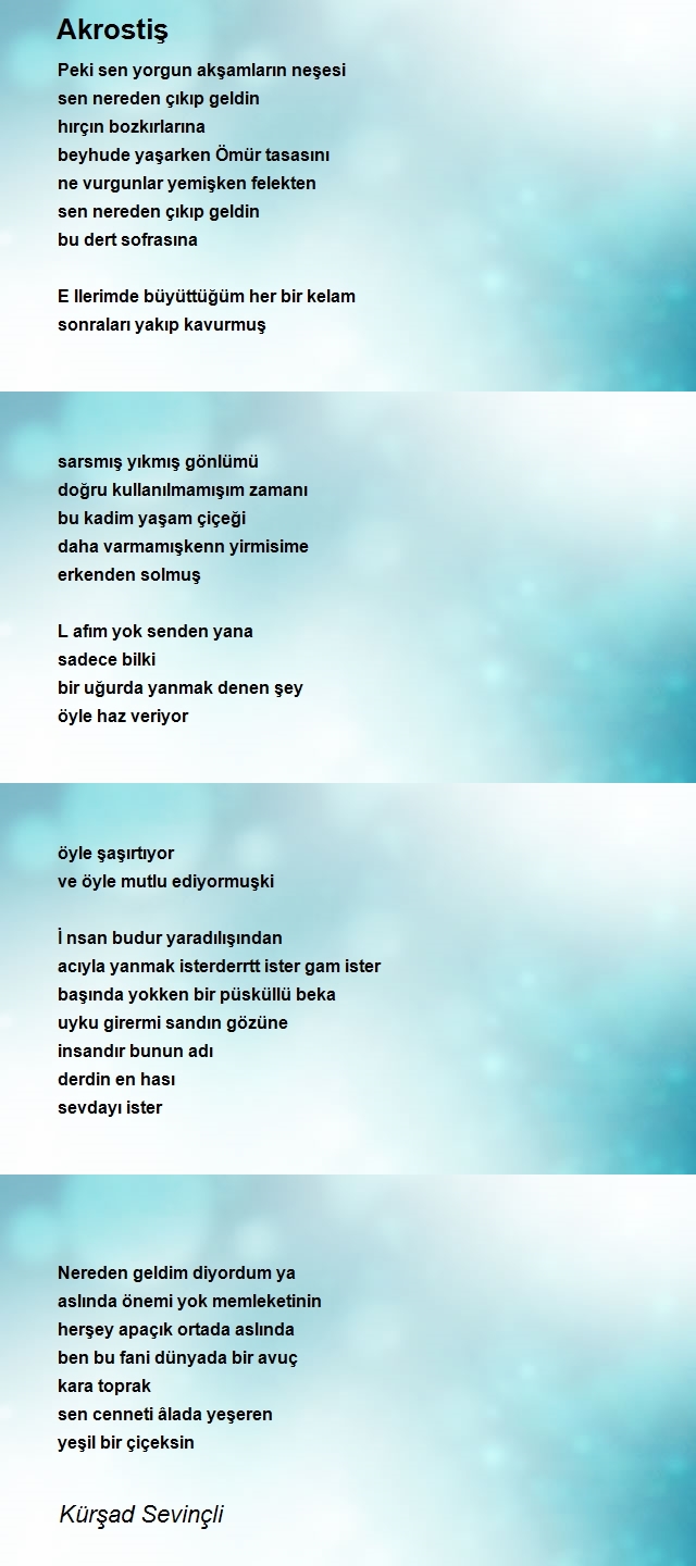 Kürşad Sevinçli