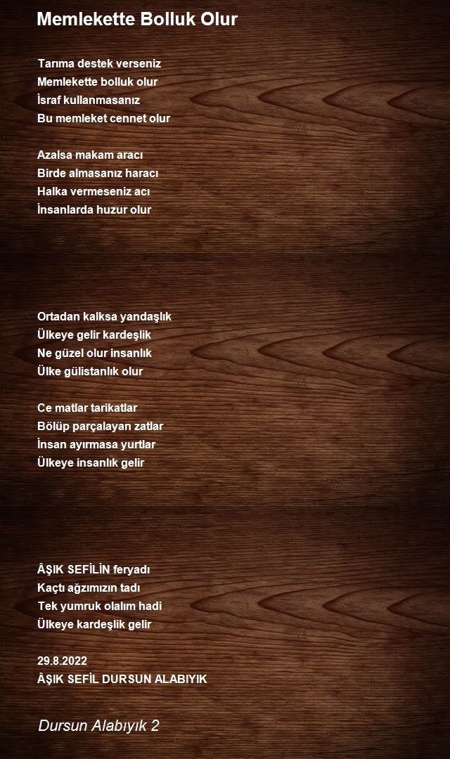 Dursun Alabıyık 2