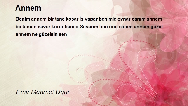 Emir Mehmet Ugur