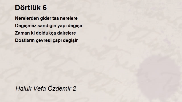 Haluk Vefa Özdemir