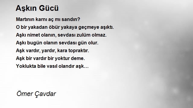 Ömer Çavdar