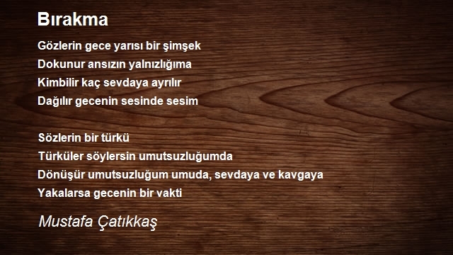 Mustafa Çatıkkaş