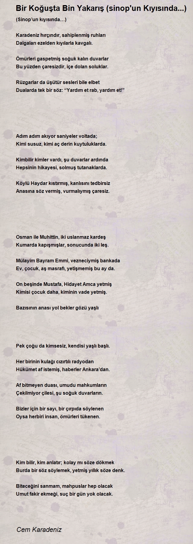 Cem Karadeniz