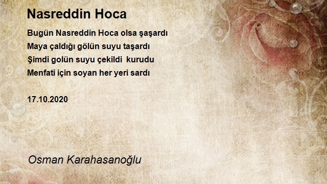 Osman Karahasanoğlu