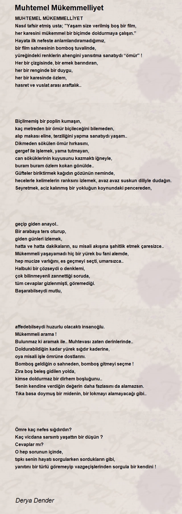 Derya Dender