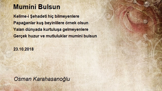 Osman Karahasanoğlu