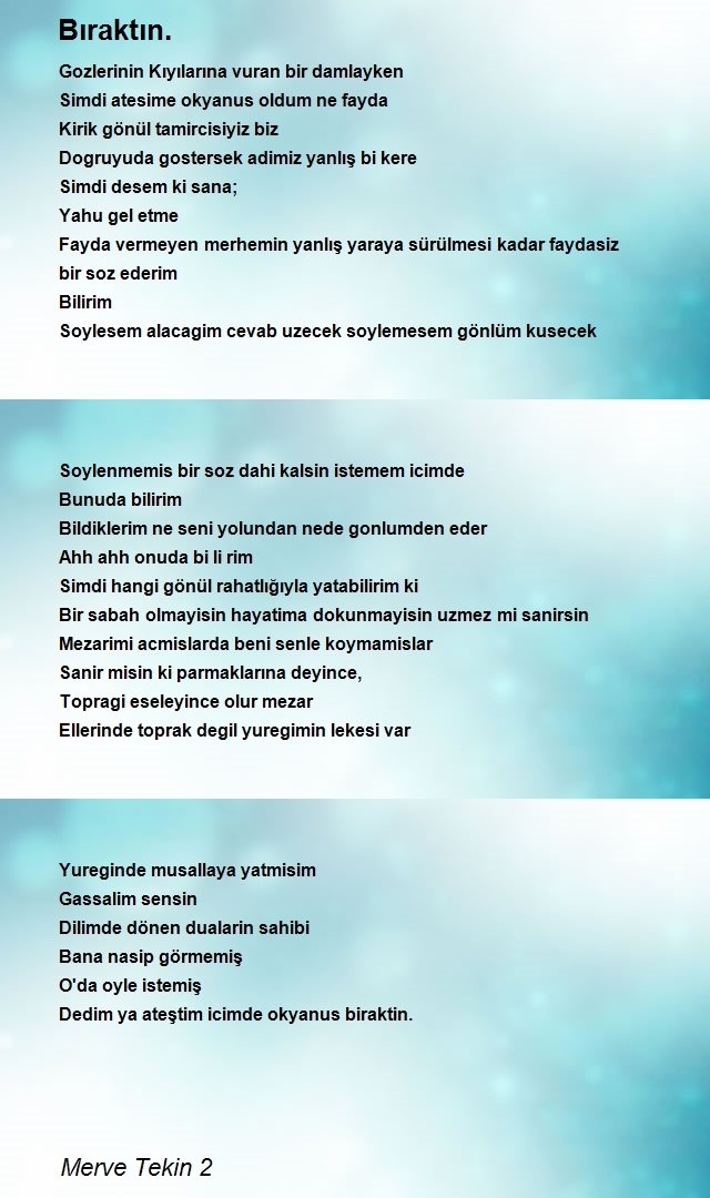 Merve Tekin 2