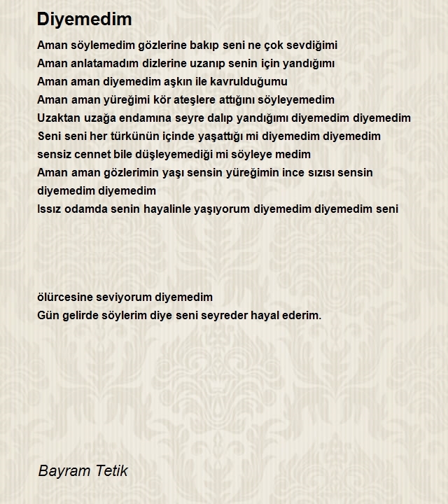 Bayram Tetik