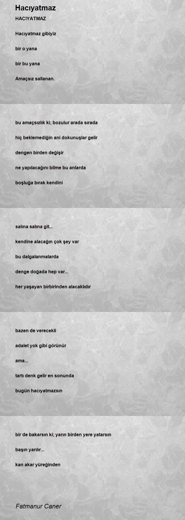 Fatmanur Caner