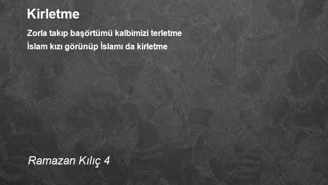 Ramazan Kılıç 4