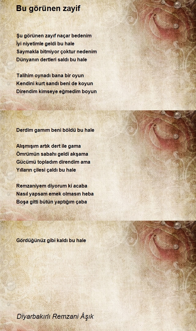 Diyarbakırlı Remzani Âşık