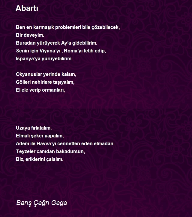 Barış Çağrı Gaga