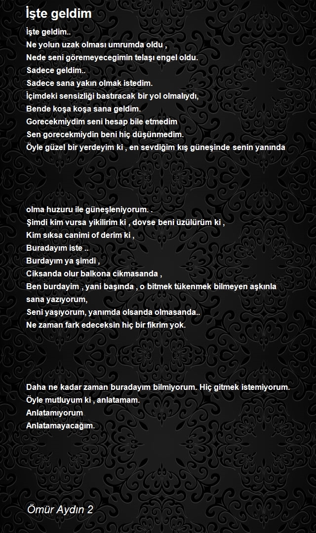 Ömür Aydın 2