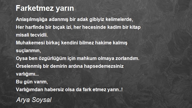 Arya Soysal