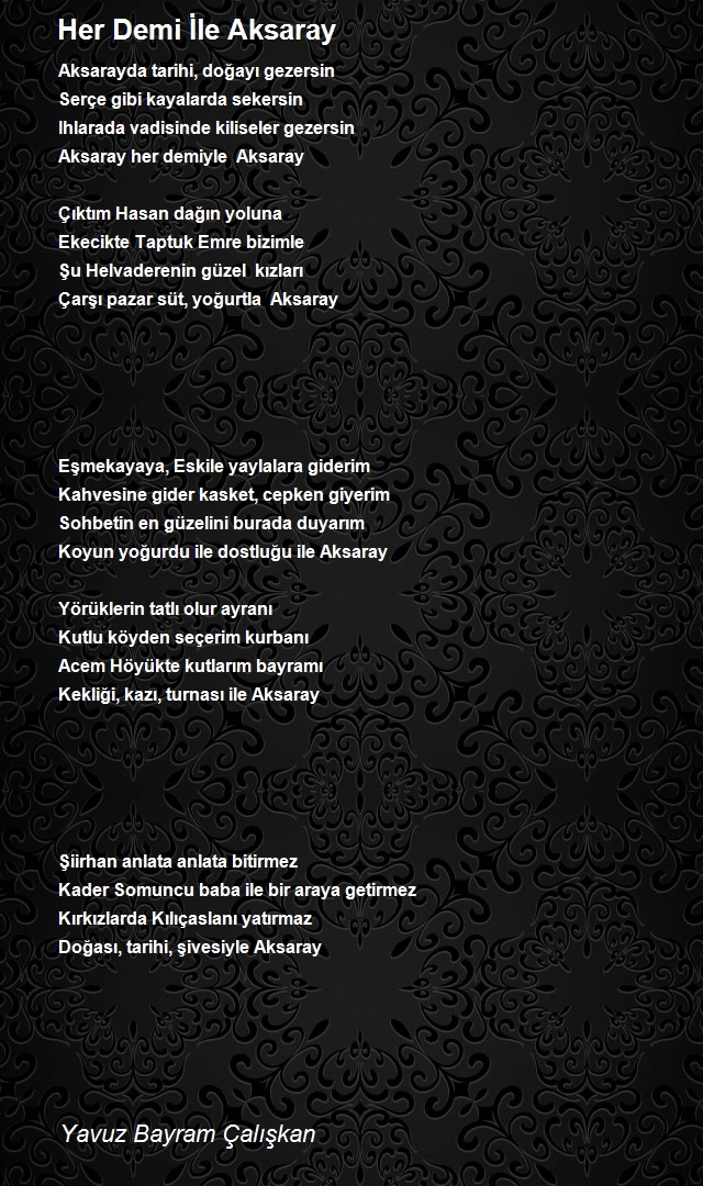 Yavuz Bayram Çalışkan
