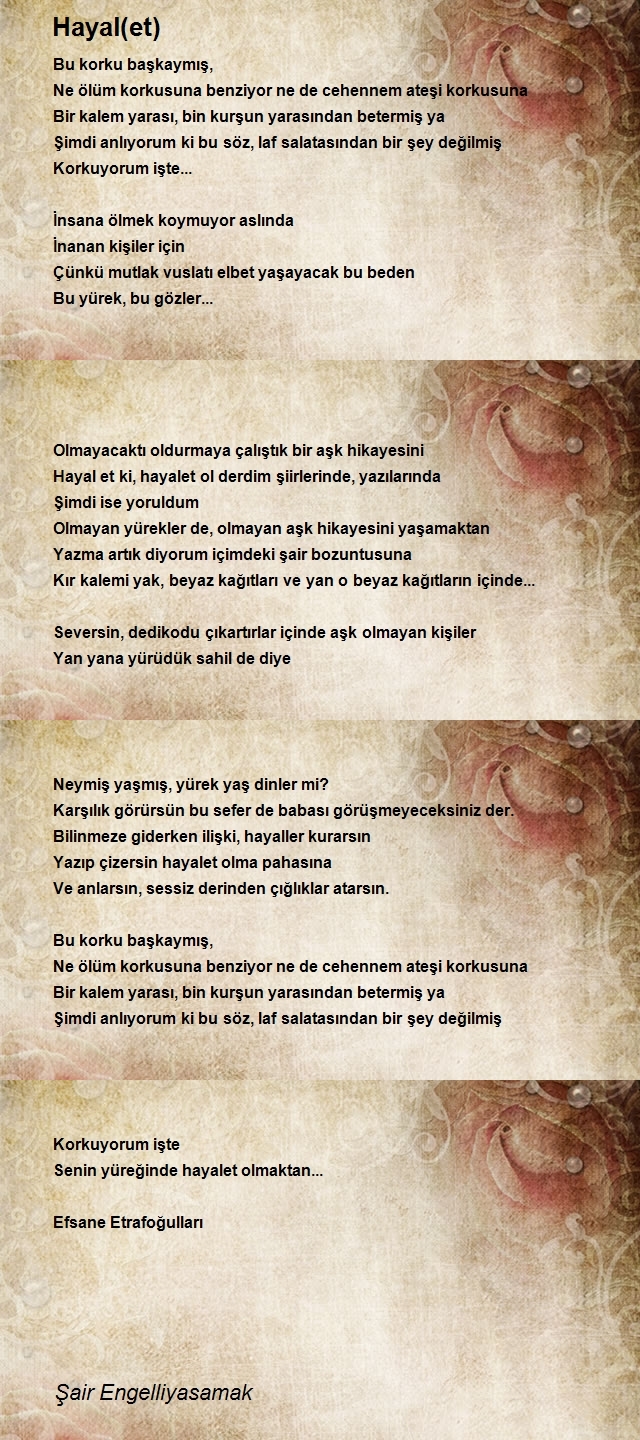 Şair Engelliyasamak