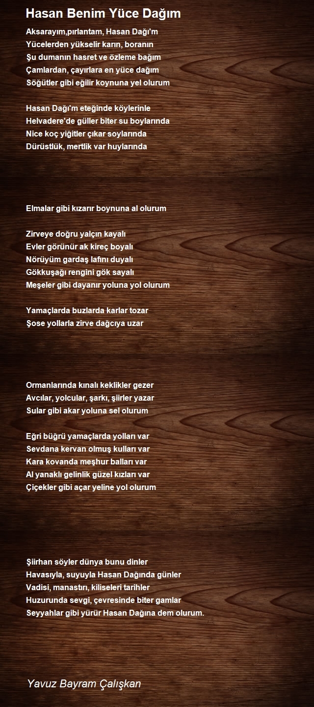 Yavuz Bayram Çalışkan