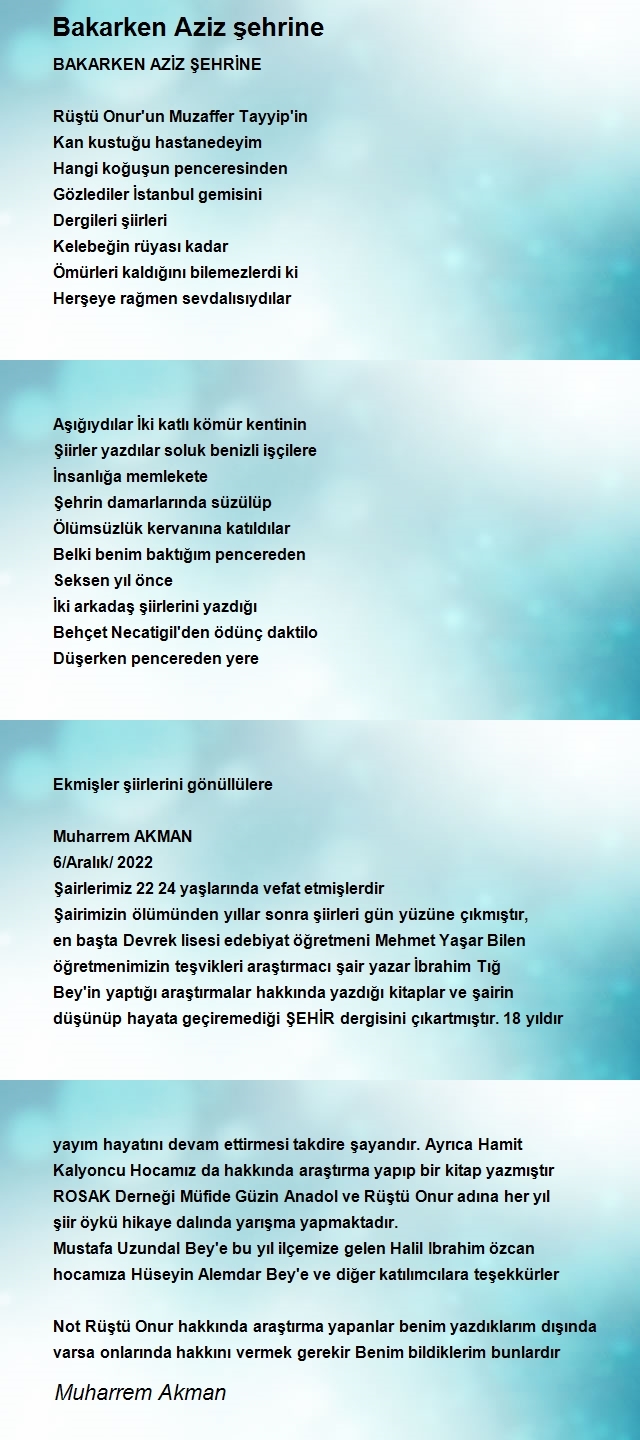 Muharrem Akman